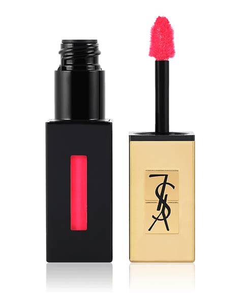 ysl 201 dewy red|YSL Yves Saint Laurent Vernis A Levres Pop Water Glossy .